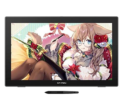 XPPen 液晶ペンタブレット 液タブ 21.5インチ IPSディスプレイ 視差無し 筆圧充電不要ペン 傾き検知8192レベル スタンド付き VESAマウント対応 Artist 22セカンド