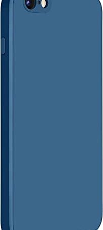 ATUP iPhone 6S、iPhone6 ケース 衝撃吸収 レンズ保護 黄ばみなし 傷つけ防止 4.7インチiPhone 6S iPhone 6用カバー (画面サイズ 4.7 インチ, 紺)