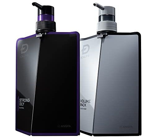 スカルプD シャンプー メンズ ストロングオイリー2点セット (シャンプー ＆ コンディショナー) 超脂性肌用 アミノ酸 日本製 医薬部外品 アンファー