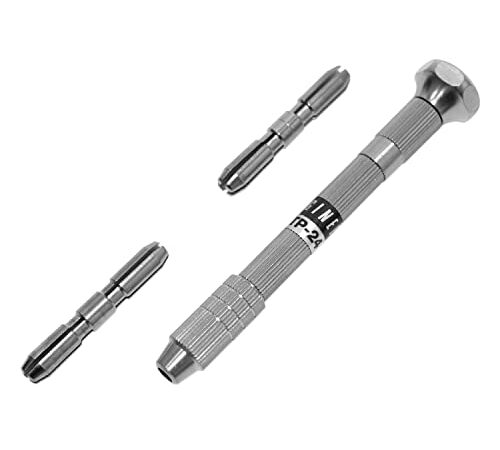 ENGINEER エンジニア ピンバイス 単頭タイプ 回転キャップ付 コレット2個付(両口タイプ) TP-24 全長:95mm