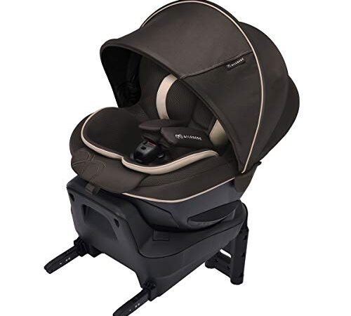 エールベベ チャイルドシート 新生児 から使える ISOFIX 固定 回転型 クルット 5i グランス グランブラウン ジャンピングハーネス搭載 BF921