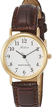 [シチズン Q&Q] 腕時計 アナログ 防水 革ベルト Q997-104 レディース ホワイト