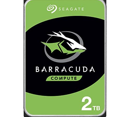 Seagate BarraCuda 3.5" 2TB 内蔵ハードディスク HDD 2年保証 6Gb/s 256MB 5400rpm 正規代理店品 ST2000DM005