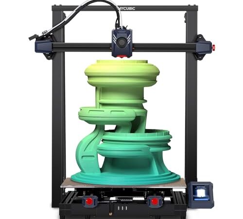 Anycubic 3Dプリンター Kobra 2 Max 高速印刷 10倍高速 高精度 最高印刷速度500mm/s 大型3dプリンタ 大型造形 大容量 FDM 3d プリンター 自動レベリング 印刷サイズ420x420x500mm 組み立て簡単 家庭用３ｄプリンター DIY 教育用 3d printer 初心者/学校 静音 PLA/TPU/ABS/PETG対応 停電復旧