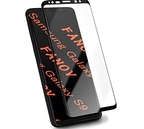 Galaxy S9 ガラスフィルム SC-02K SCV38 対応 保護 フィルム 旭硝子製 強化ガラス 硬度9H 貼り付け簡単 全面保護 ぎゃらくしー S9 指紋防止 気泡なし ギャラクシー S9 液晶 保護 干渉しない 高透過率 【1枚セット】