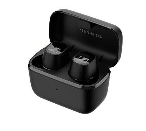 ゼンハイザー Sennheiser ワイヤレスイヤホン bluetooth CX Plus True Wireless ブラック ワイヤレスイヤホン 自社開発ドライバー アクティブノイズキャンセリング 左右独立使用可 途切れにくい aptX Adaptive IPX4 最大24時間再生 【国内正規品】