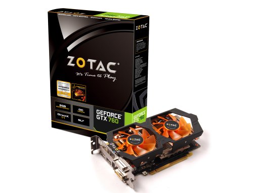 ZOTAC GeForce GTX760 2GB DDR5 TwinCooler グラフィックスボード日本正規代理店品 VD5081 ZT-70405-10P